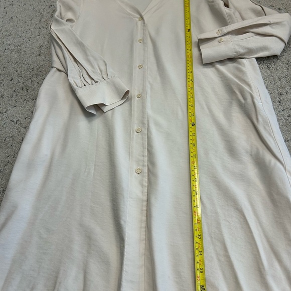 Filippa K “Isobel” NWOT size 34 (4 US) dress shirt in ivory/cream oversized - Picture 10 of 16